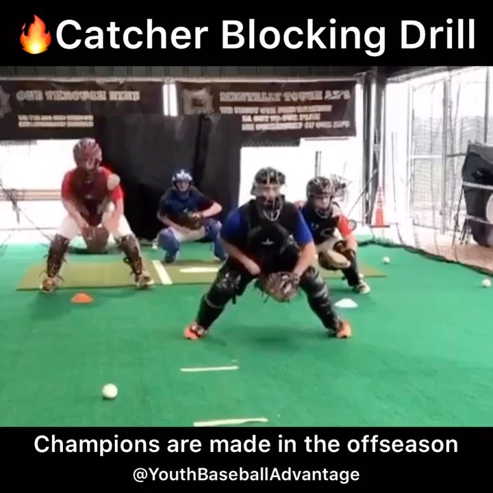 Catcher Blocking Drills