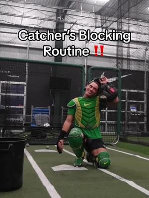 Catcher Blocking Drills